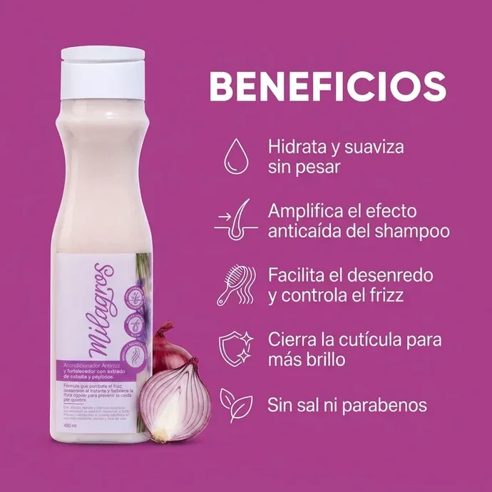 Acondicionador de cebolla (Milagros)