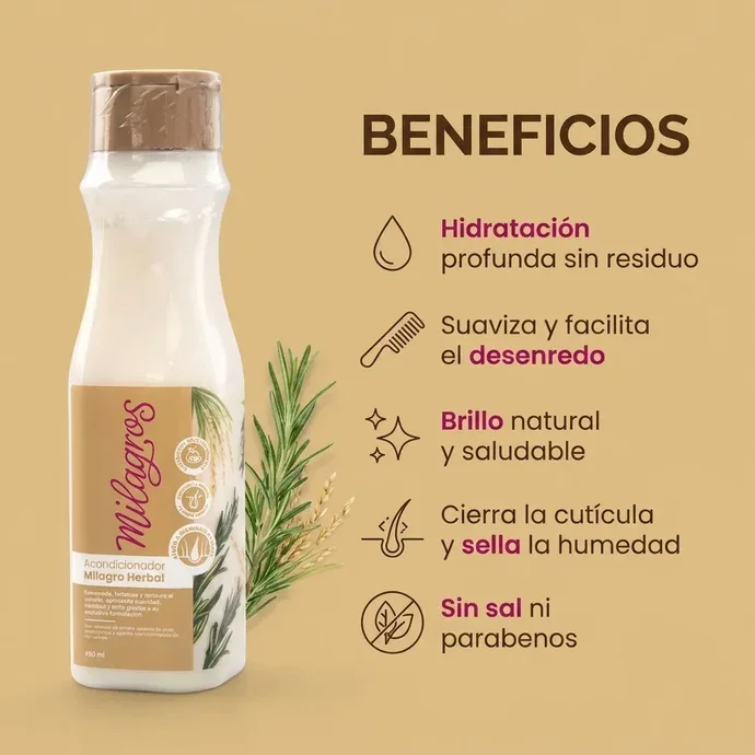 Acondicionador Milagro Herbal