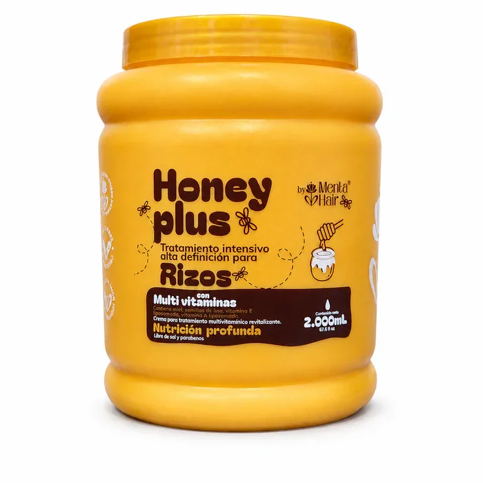 BOMBÓN MIEL PARA RIZOS X2000ML