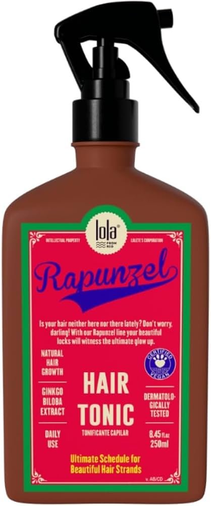 Tónico de Crecimiento Anticaída Lola Cosmetics Rapunzel 250ml Americano