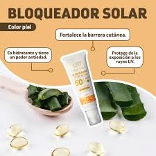 Bloqueador Solar color piel