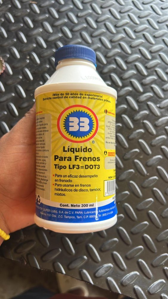LIQUIDO FRENOS (MARCA 33) 300Ml.