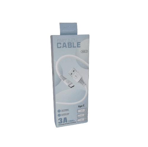 Cable USB Tipo C FAST DATA 3A