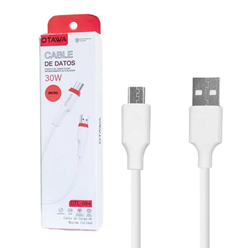 Cable USB Micro V8 OTAWA 30W