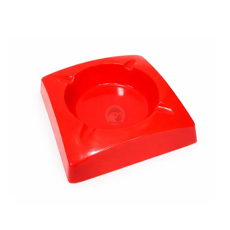 cenicero plastico naranja grande