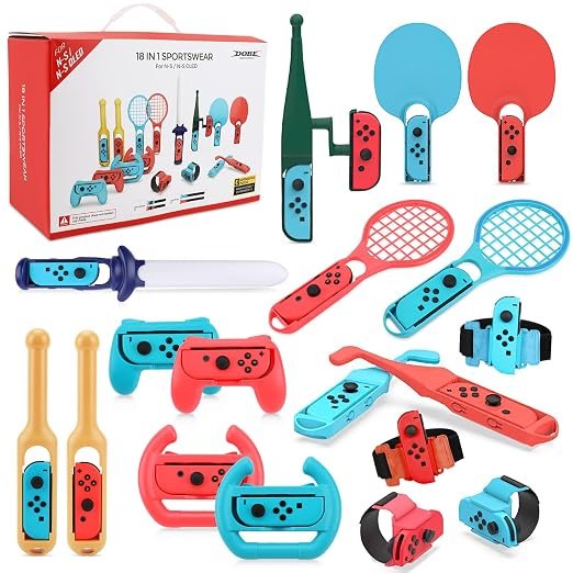 Kit accesorios 18 en 1 Nintendo S/N/O