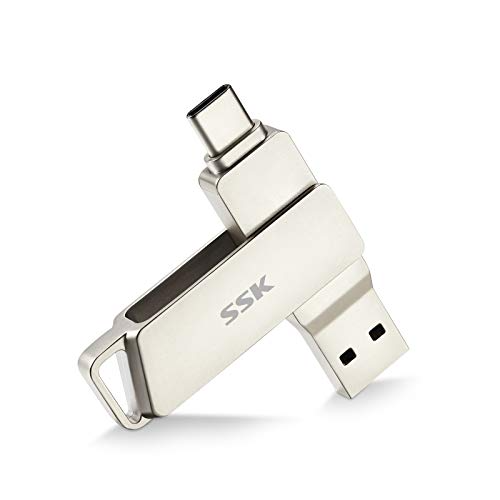 Pendriver 64Gb SSK 2 en 1 Tipoc y USB