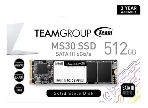 Memoria SSD M2 512GB Sata III