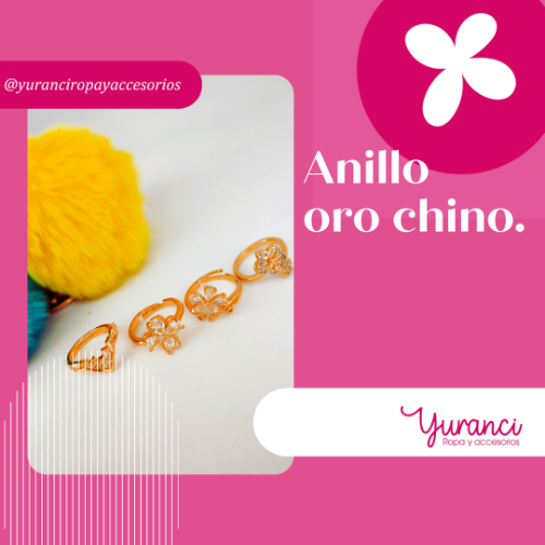 ANILLO DE ORO CHINO