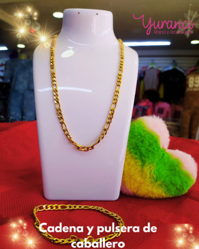 CADENA Y PUL DE CABALLERO A