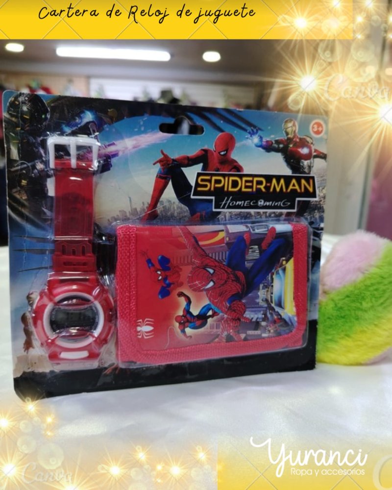 CARTERA DE RELOJ DE JUGUETE