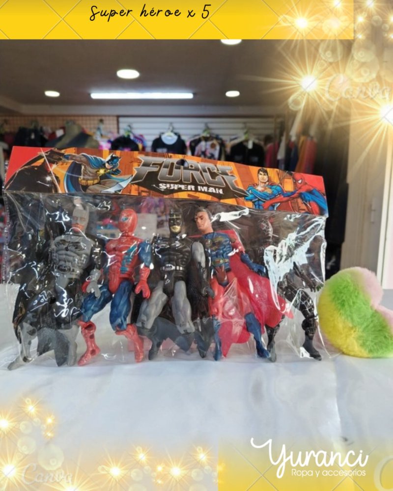 JUEGO SUPER HEROES X5
