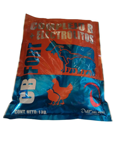 complejo B electrolitos 1kg cb forte - vet del peru