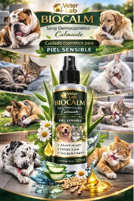 Biocalm calmante para perros y gatos - 120ml - veter lab