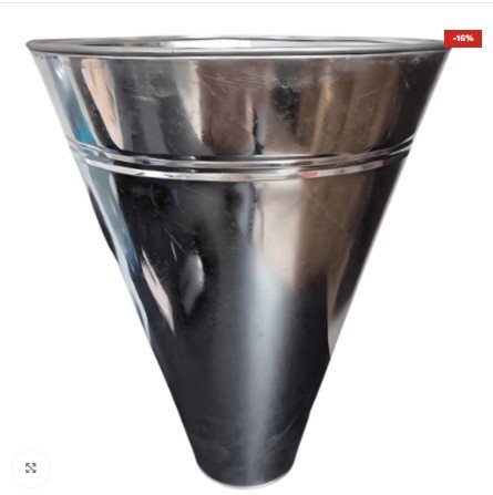 Cono mata pollo galvanizado