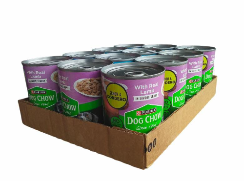 Dog chow Hihg protein cordero 12x368gr