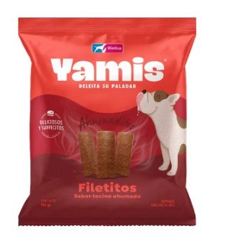 Galletas Filetitos Yamis Sabor Tocino Ahumado 90gr