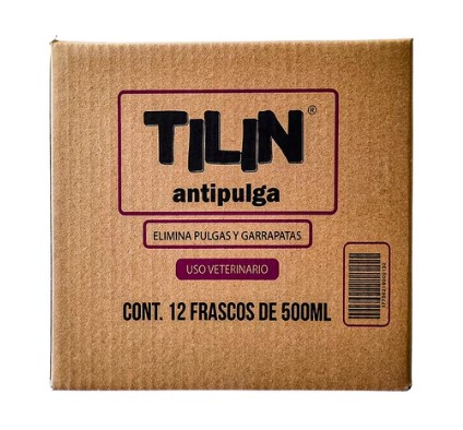 Caja TILIN Antipulgas Gatillo 500ml 12und
