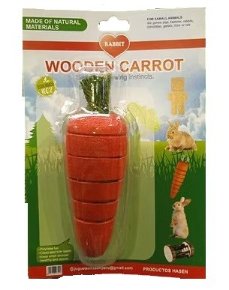 Hasen Wooden Carrot - zanahoria