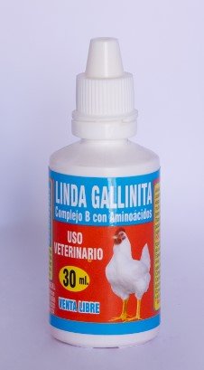 Linda Gallinita Complejo B con aminoacido 30ml - afersa