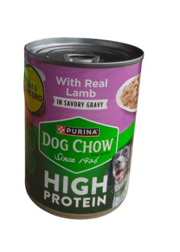 Dog chow Hihg protein cordero 368gr