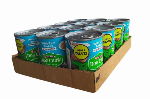 Dog chow Hihg protein pavo 12x368gr