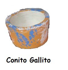 Conito Gallito Comedero de cemento