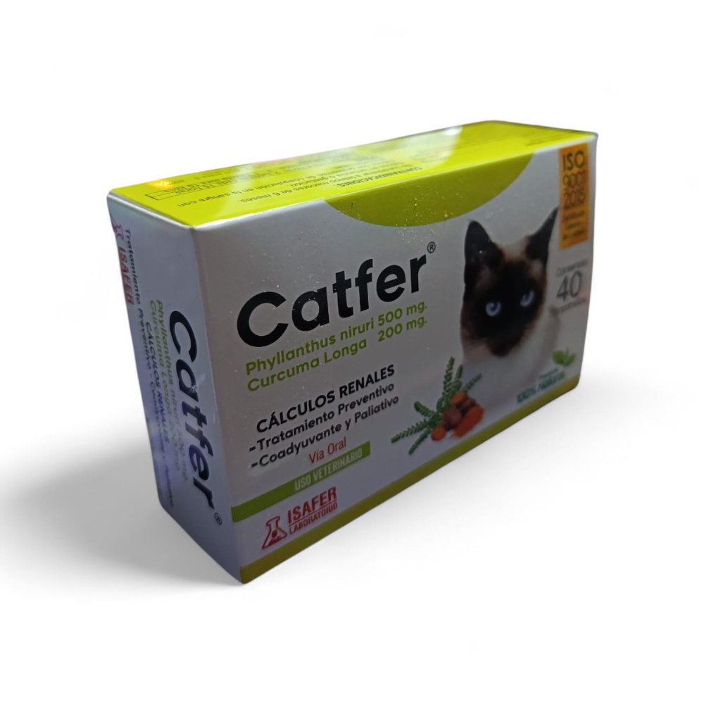 Catfer Pastillas x 40und - Isafer (Calculos renales)