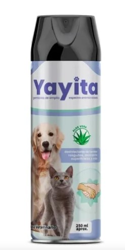 Desinfectante Yayita Para Perros Y Gatos 250m - PLop