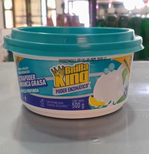 Crema Lavaloza Brilla King (Azul) x500g
