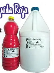 Cera liquida Roja Galón  (Quimpo)