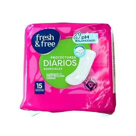 Protectores Fresh y free x15und (normal)