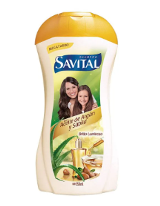 Shampoo Savital Aceite de argán y sábila