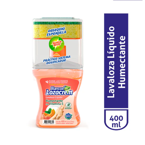 Lavaloza liquido Lozacrem (vitamina E- glicerina) x400ml