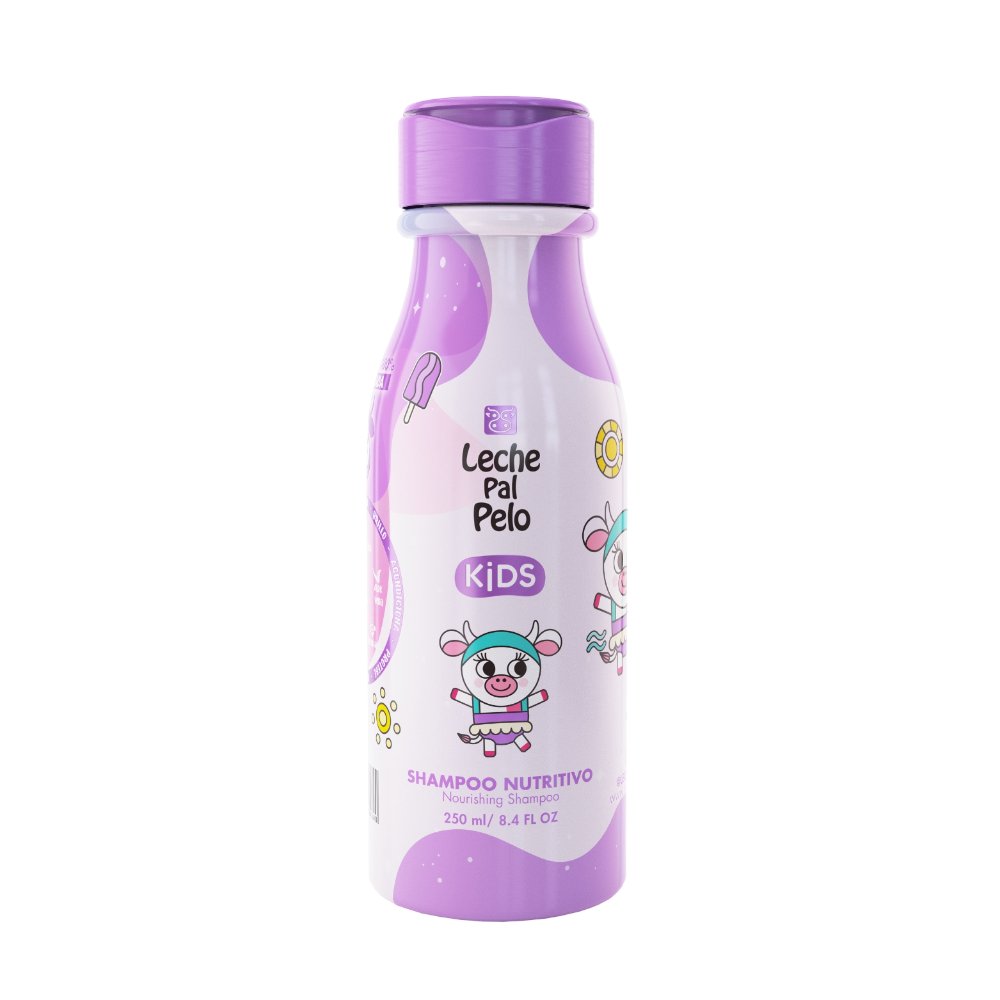 Shampoo kids leche para el pelo x 440ml