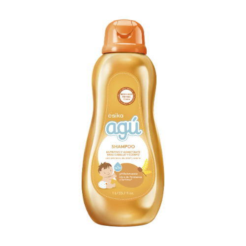 Shampoo Agu- extracto de miel y avena