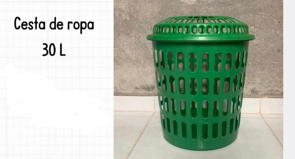 Canasta para ropa 30L