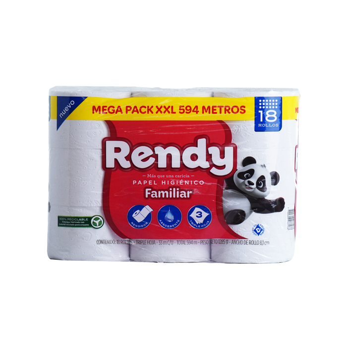 Rendy x18 rollos