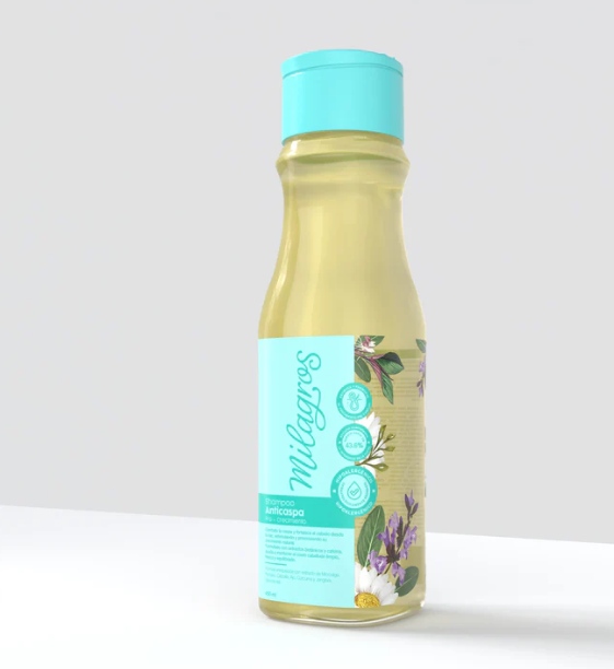 Shampoo Milagros Anticaspa - Pro crecimiento x450ml