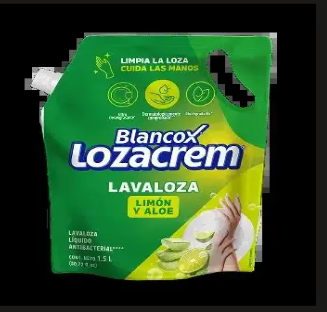 Lavaloza liquido Lozacrem limón x1.5L