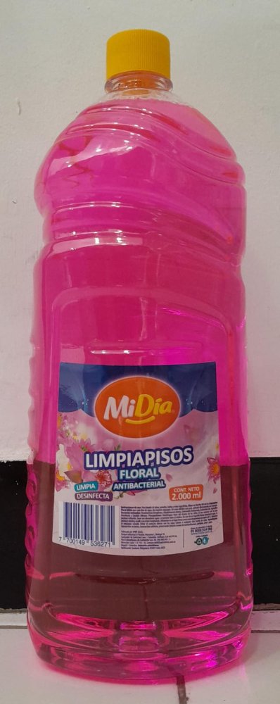 Limpia pisos floral 2litros mi día