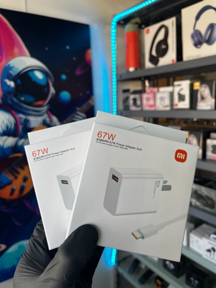 Cargador Xiaomi 67W tipo C
