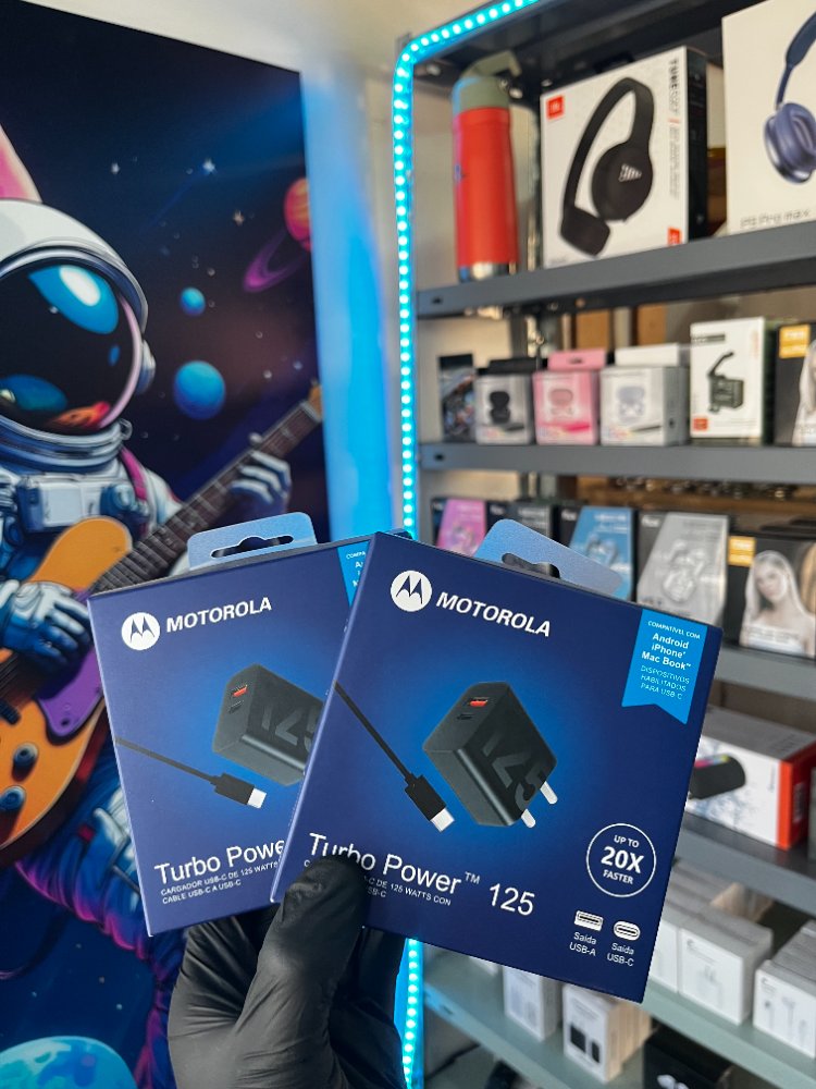 Cargador 125W Duo Motorola
