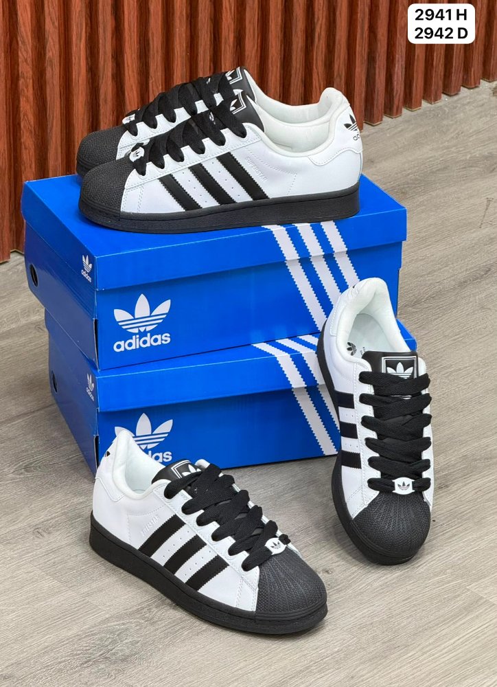 ADIDAS SUPERSTAR - Unisex "White/Black"