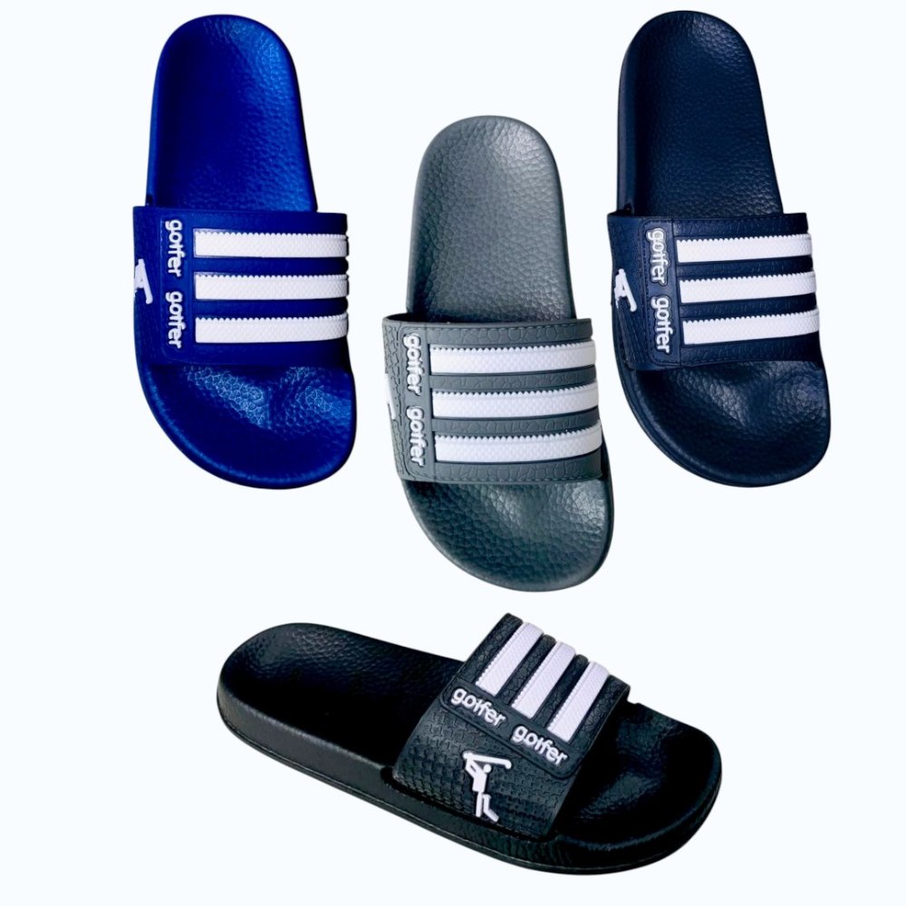 SANDALIA GOLFER NIÑO 3 RAYAS 30/35