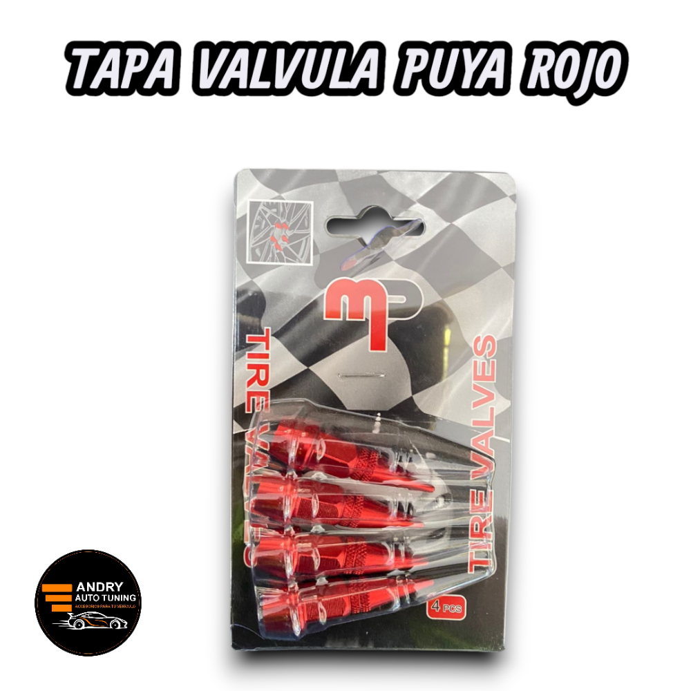 TAPA VALVULA PUYA ROJO