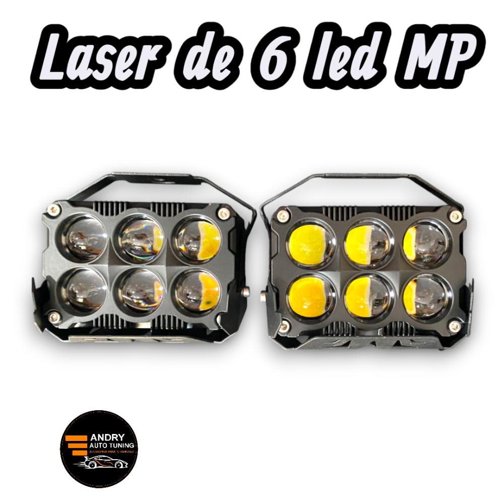 Laser de 6 led MP