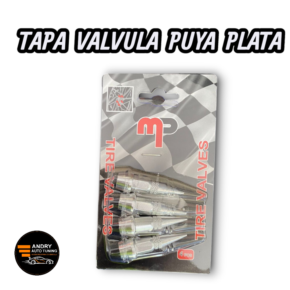 TAPA VALVULA  PU PLATA