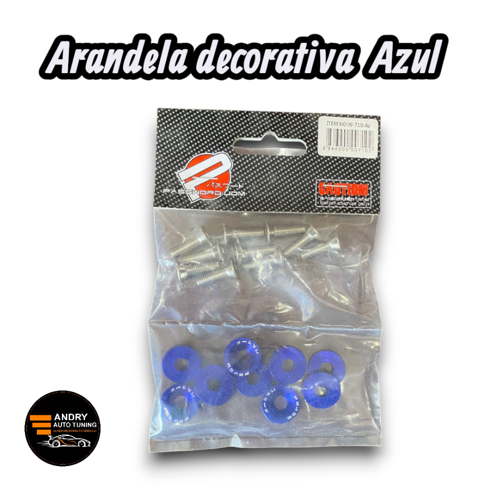 Arandela decorativa  Azul