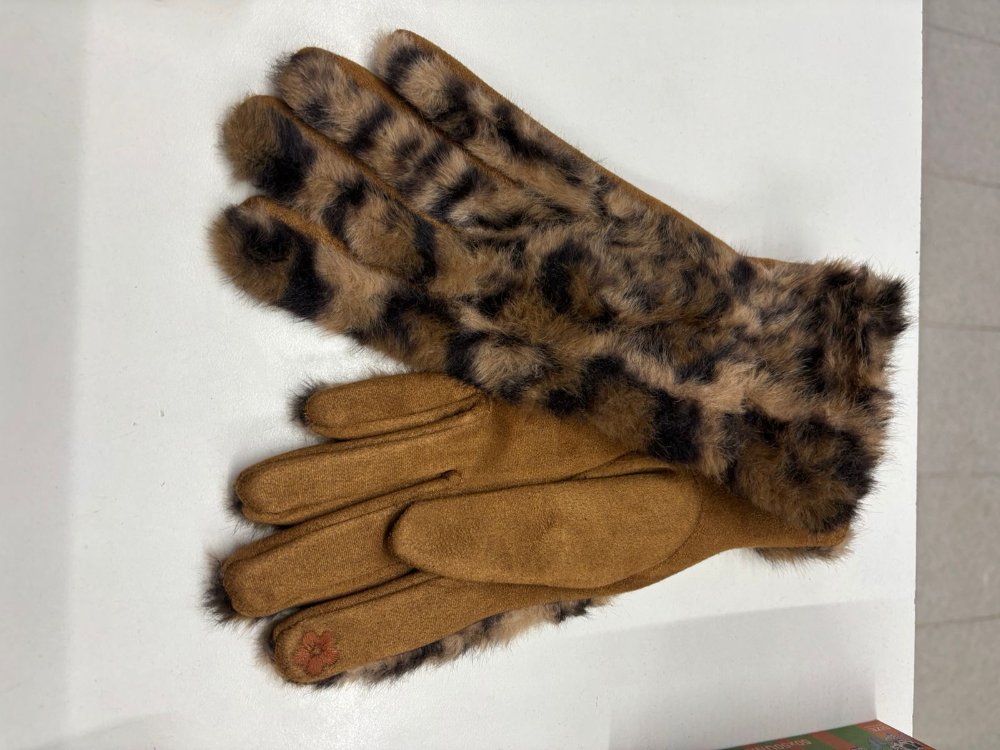 Guante Dama Animal Print